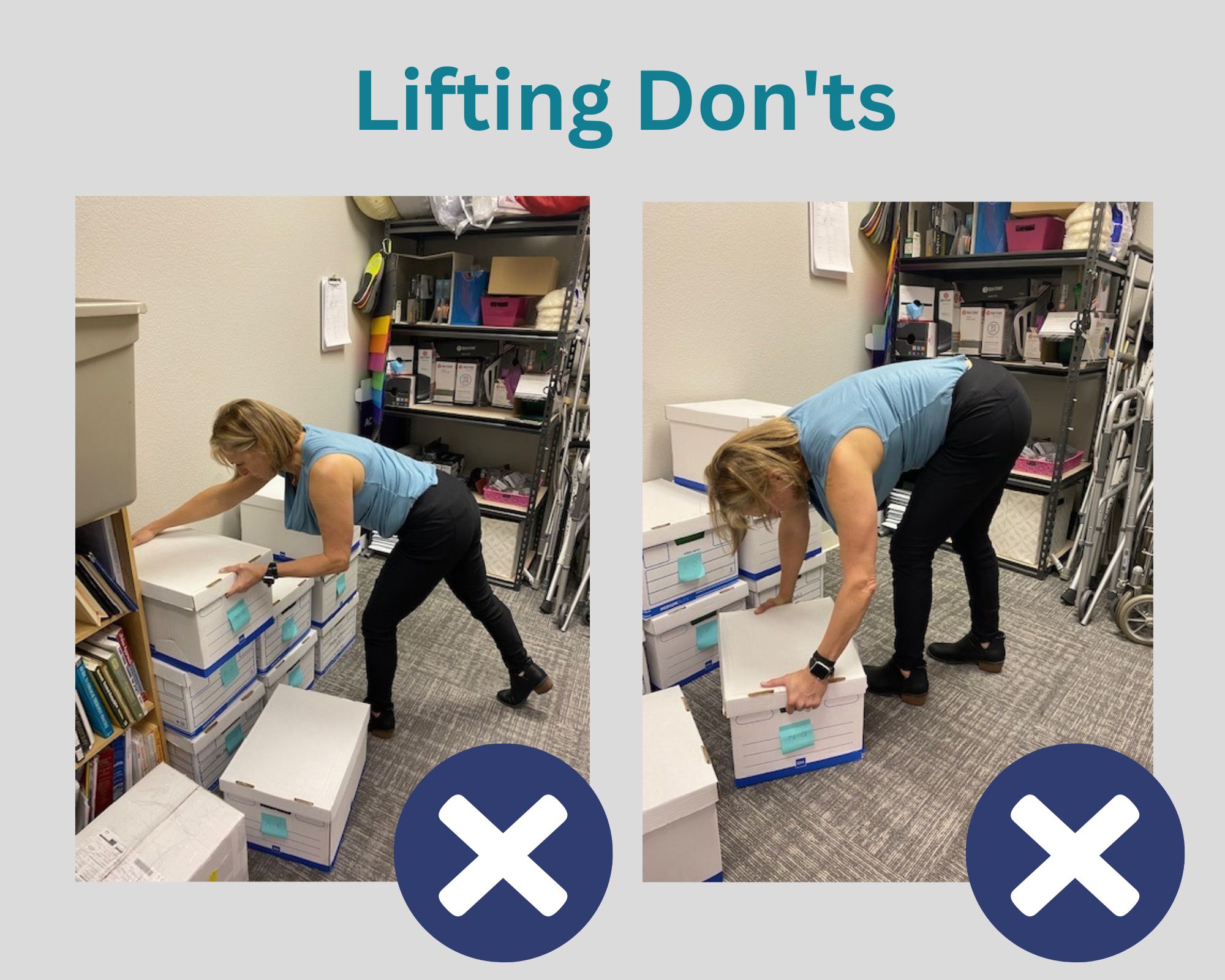 Lifting from the ground don'ts