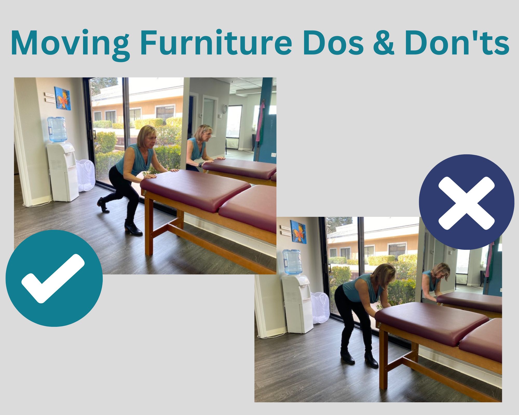 Moving Furniture dos and don'ts