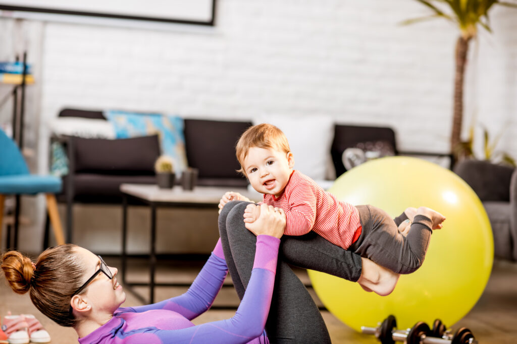post partum exercising