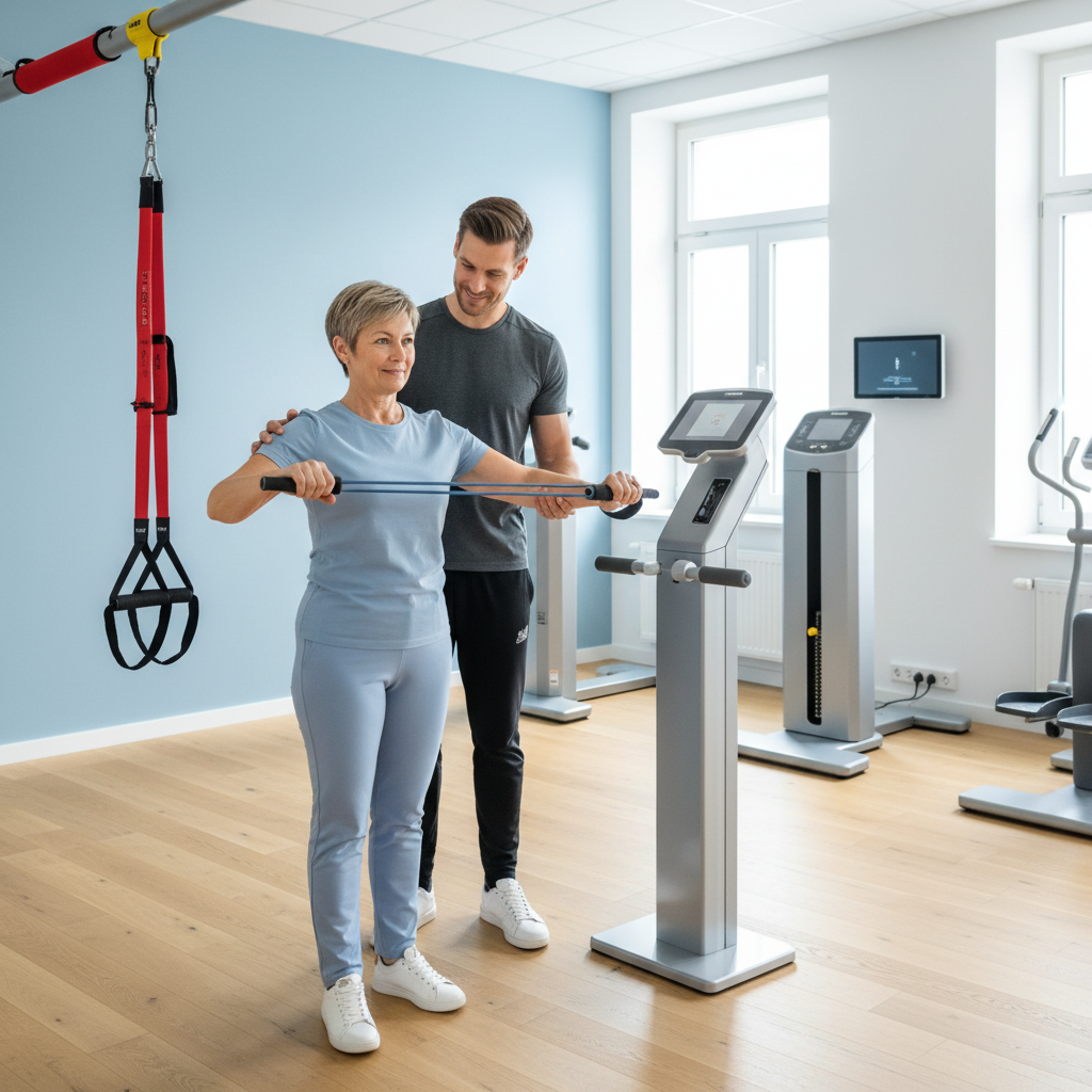 Physical therapist providing hands-on performance rehabilitation to patient at Battle Born Health in Reno